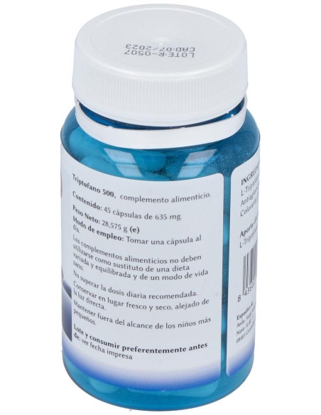 Espadiet Triptofano 500 Mg 45 Cáps