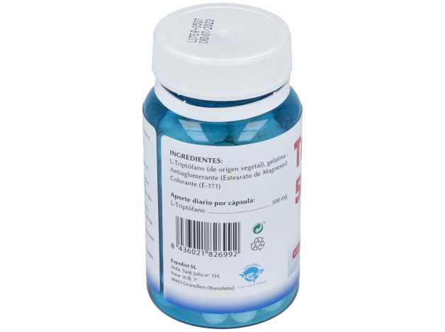 Espadiet Triptofano 500 Mg 45 Cáps