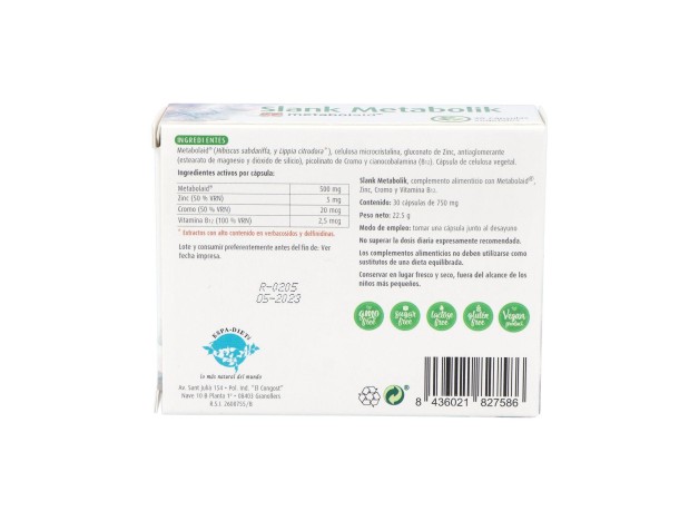 Espadiet Slank Metabolik 30Caps