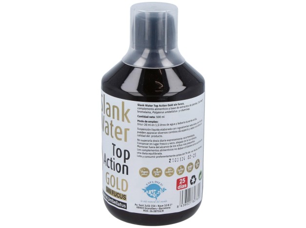 Slank Water Top Action Gold Sin Fucus 500Ml.
