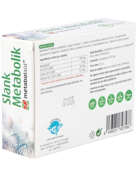 Espadiet Slank Metabolik 30Caps