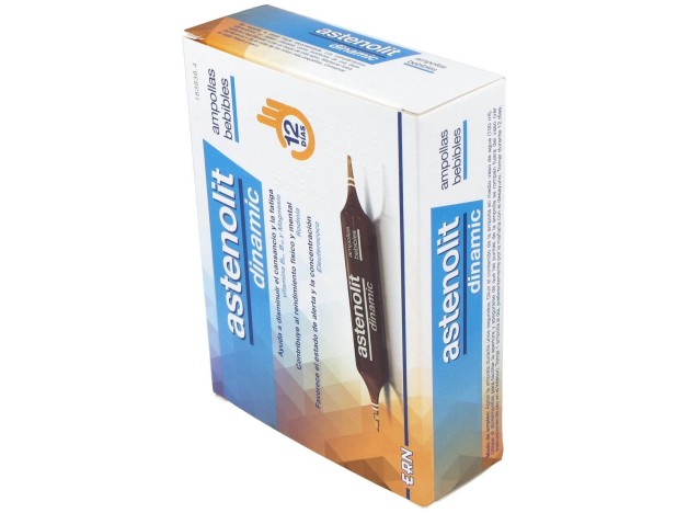 Astenolit Dinamic 12 Ampollas Bebibles