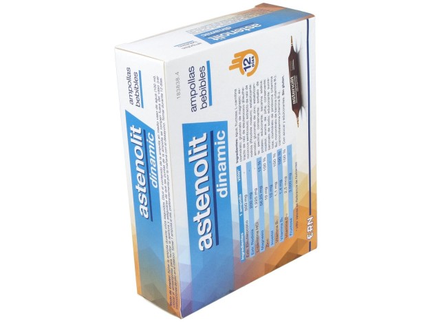 Astenolit Dinamic 12 Ampollas Bebibles