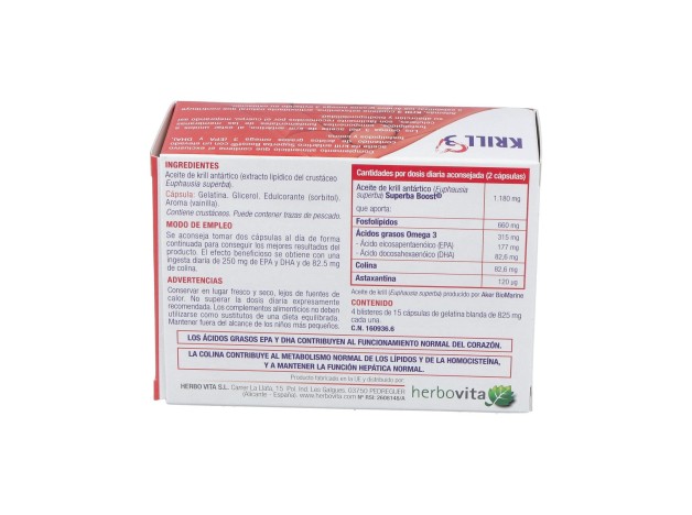 Herbovita Krill 3 60Cáps