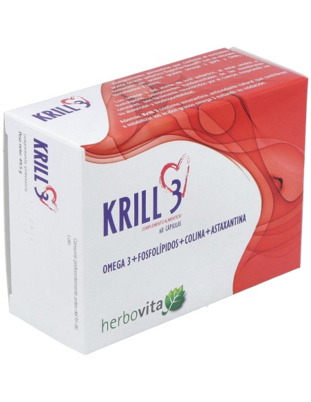 Herbovita Krill 3 60Cáps