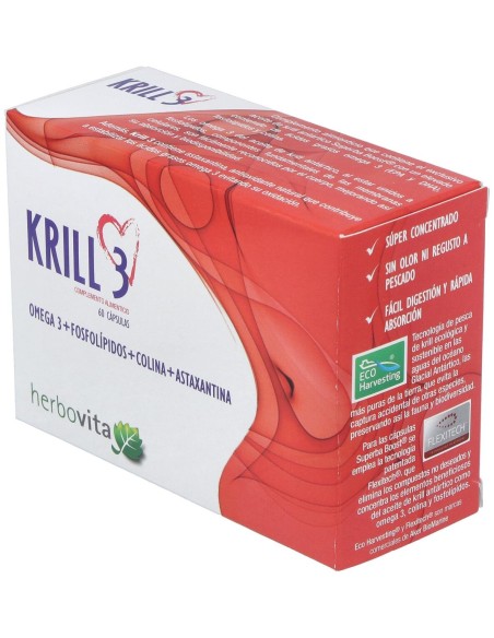 Herbovita Krill 3 60Cáps