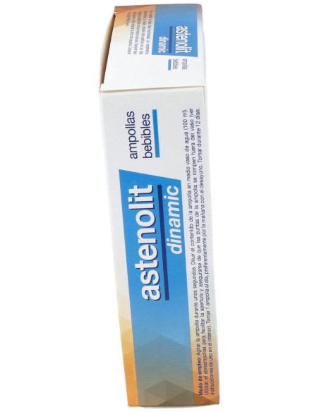 Astenolit Dinamic 12 Ampollas Bebibles