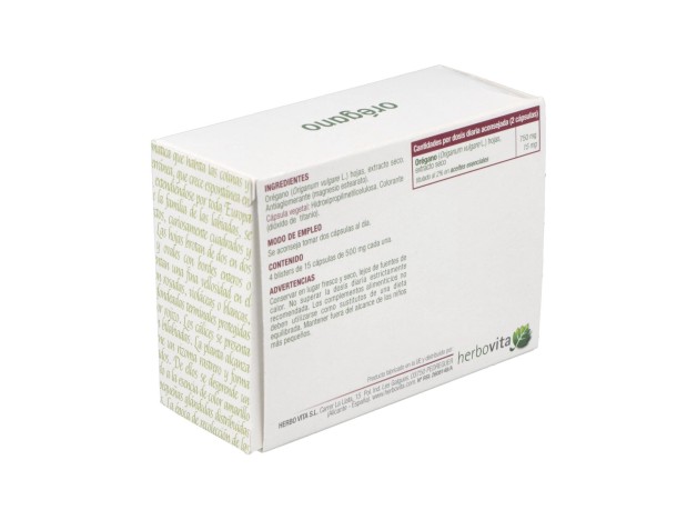 Herbovita Orégano 60Caps