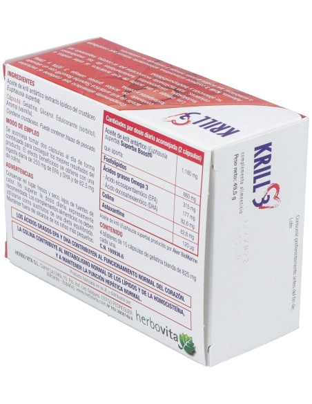 Herbovita Krill 3 60Cáps