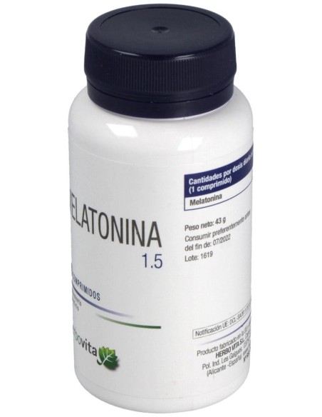 Herbovita Melatonina 1_5 90Comp