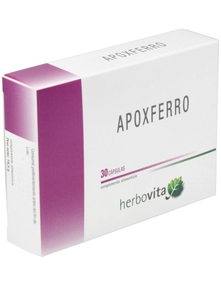 Herbovita Apoxferro 30Cáps