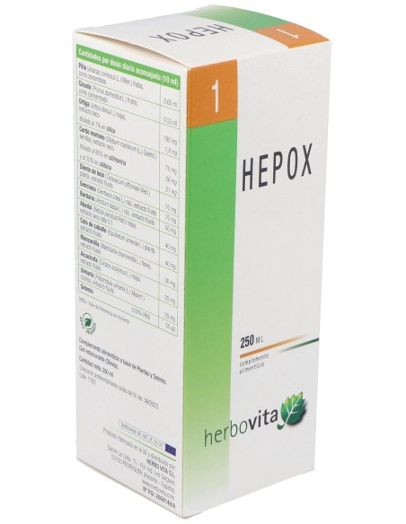 Herbovita Hepox Jarabe 250Ml