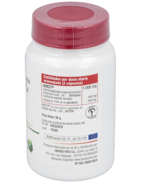 Herbovita Ahcc 6Ocaps