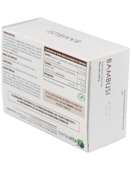 Herbovita Bambusi 60Caps