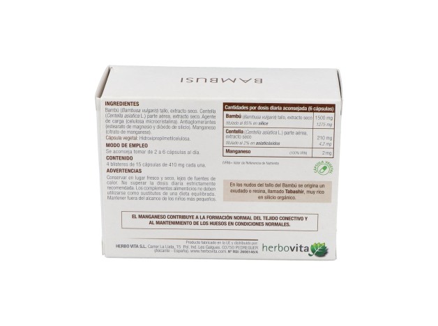 Herbovita Bambusi 60Caps