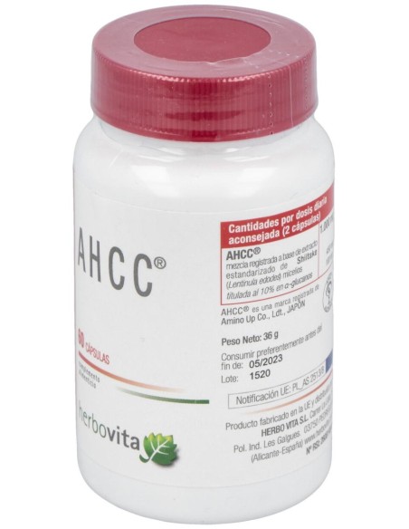 Herbovita Ahcc 6Ocaps