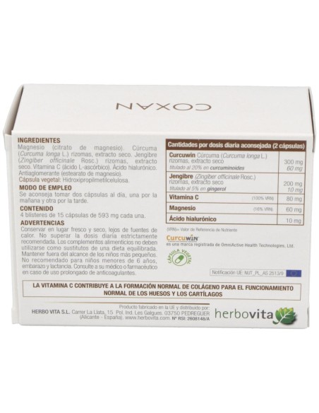 Herbovita Coxan 90Caps