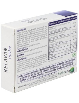Herbovita Relavan Noche 30Caps