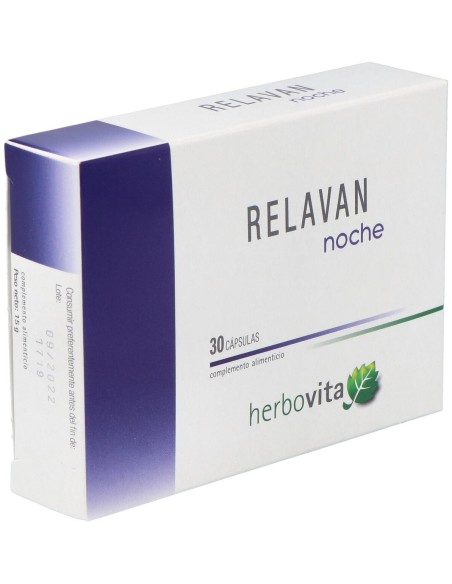 Herbovita Relavan Noche 30Caps