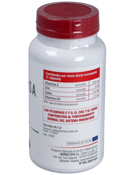 Herbovita C-Fensa 90Caps
