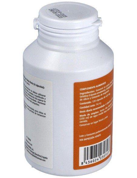 Herdibel Guarana 500Mg 120Caps