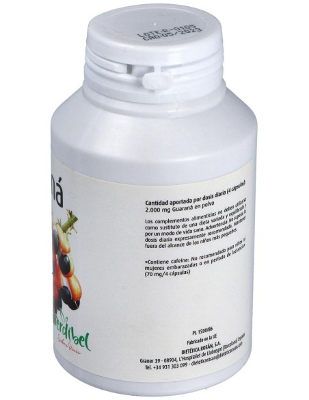 Herdibel Guarana 500Mg 120Caps