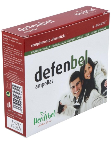 Herdibel Defenbel Viales 16Uds