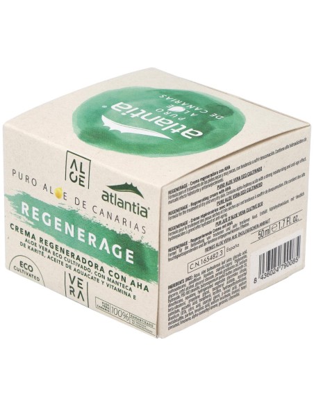 Regenerage Crema Antiedad Con Aloe 50Ml. Eco