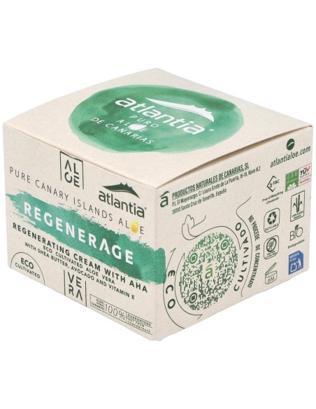 Regenerage Crema Antiedad Con Aloe 50Ml. Eco