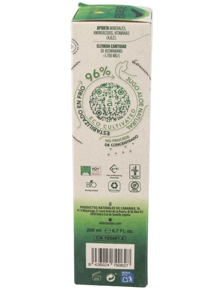Gel De Aloe Vera Puro 200Ml. Eco