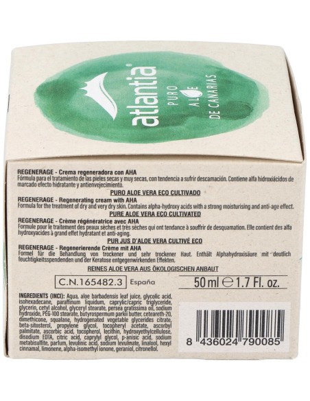 Regenerage Crema Antiedad Con Aloe 50Ml. Eco