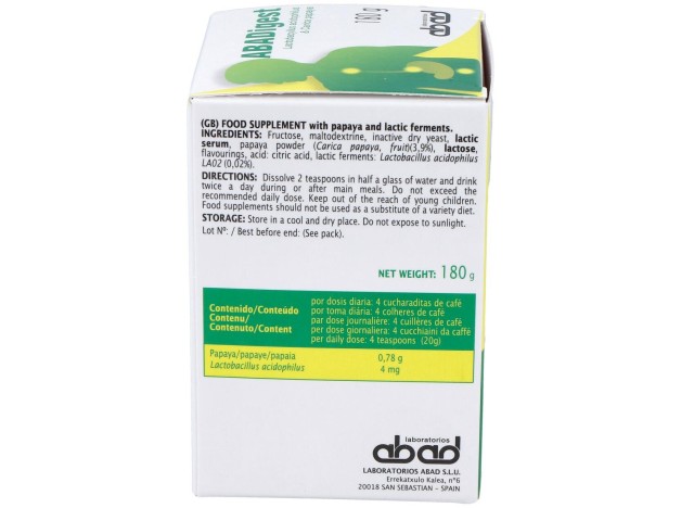 Abad Abadigest Vadessa Bote 180 G