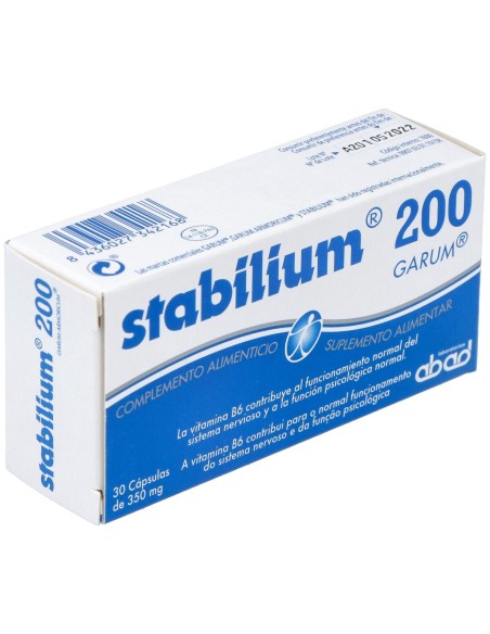 Stabilium 200 Mg 30 Caps