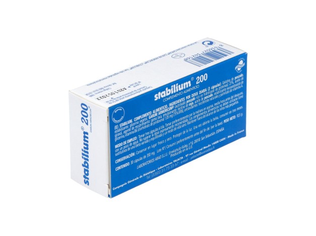 Stabilium 200 Mg 30 Caps