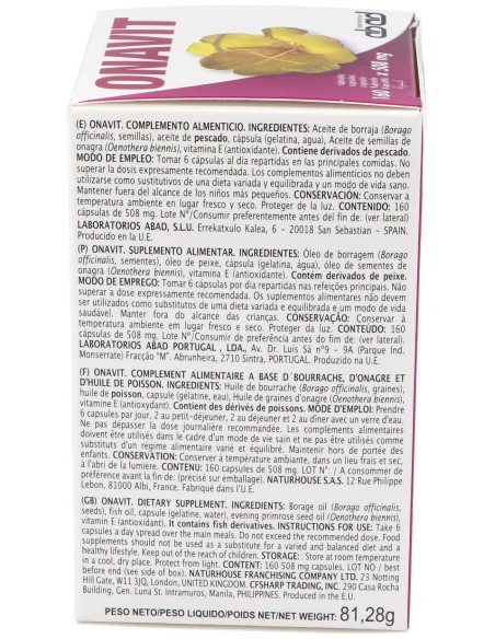 Onavit (Onaplus) 160Cap.