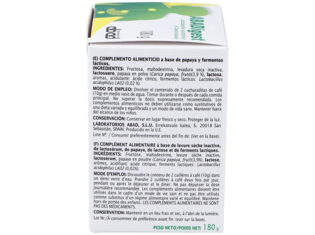 Abad Abadigest Vadessa Bote 180 G
