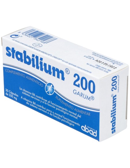 Stabilium 200 Mg 30 Caps