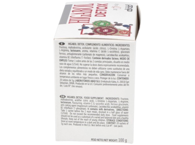 Higabol Detox (Dinamivit) 20Sbrs