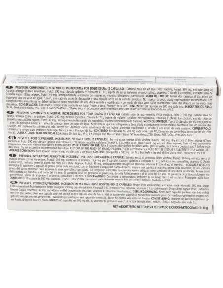 Prevenen Varices/Hemorroides 60Cap