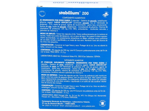 Abad Stabilium 200 Garum 90Caps