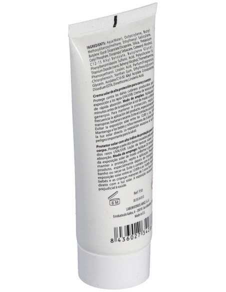 Crema Solar Muy Alta Proteccion 50+ 100Ml.