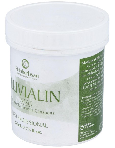 Fluvialin Crema Piernas 250Gr. Formato Profesional