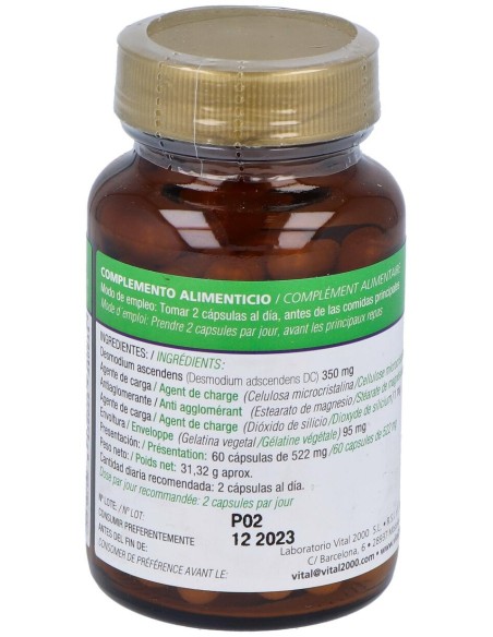 Vital2000 Desmodium 60 Cápsulas