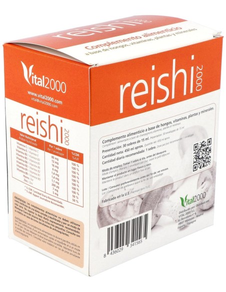 Vital 2000 Reishi 30 Sobres