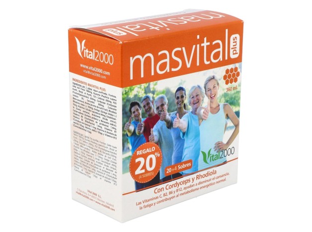 Vital 2000 Masvital Plus 20 Sobres