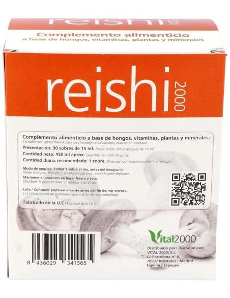 Vital 2000 Reishi 30 Sobres