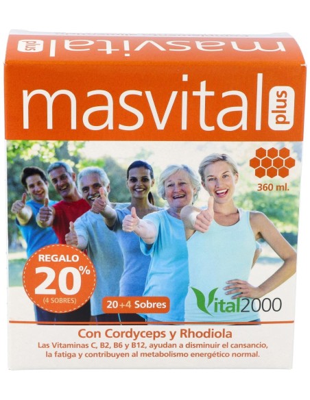 Vital 2000 Masvital Plus 20 Sobres
