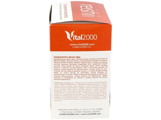 Vital 2000 Reishi 30 Sobres