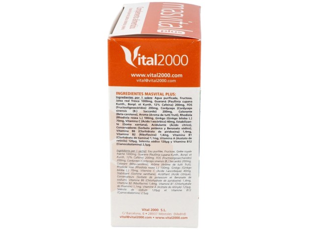 Vital 2000 Masvital Plus 20 Sobres