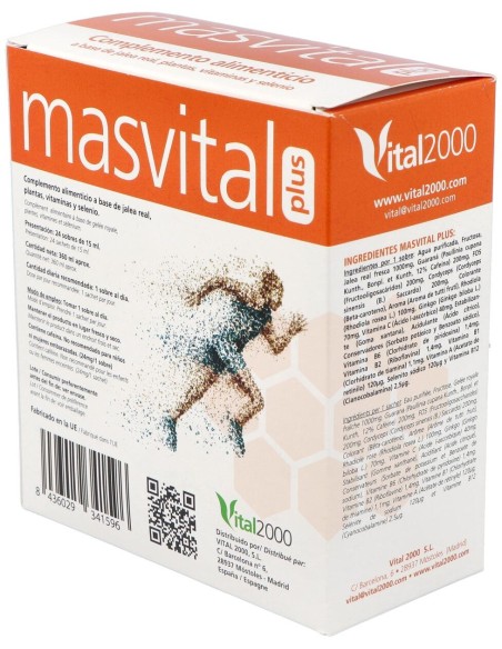 Vital 2000 Masvital Plus 20 Sobres